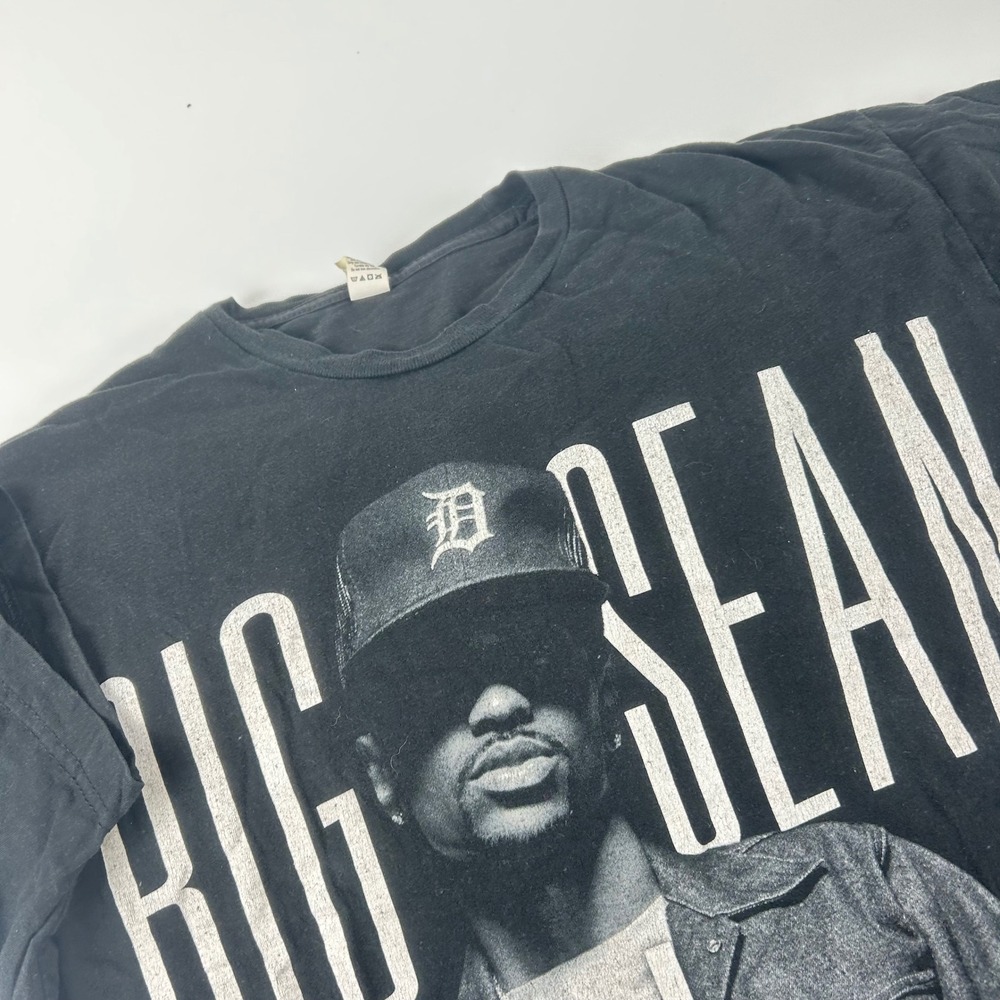 Big Sean Men's M I Am Finally Famous Graphic T-Shirt Black Hip Hop Rap Tee